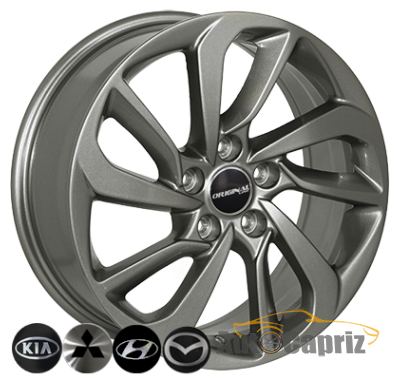 Диски ZF TL0417 GMF R17 W7.0 PCD5x114.3 ET51 DIA67.1